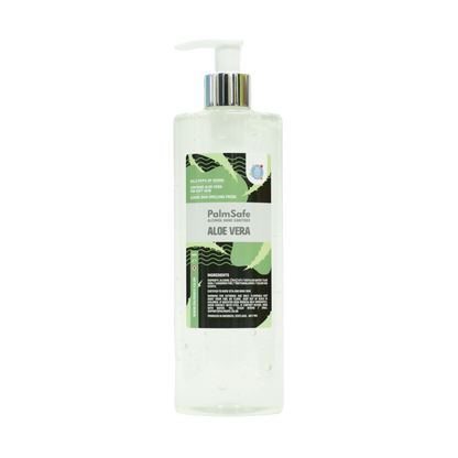 Palm Safe Aloe Vera 500ml Pump Bottle of Hand Sanitiser