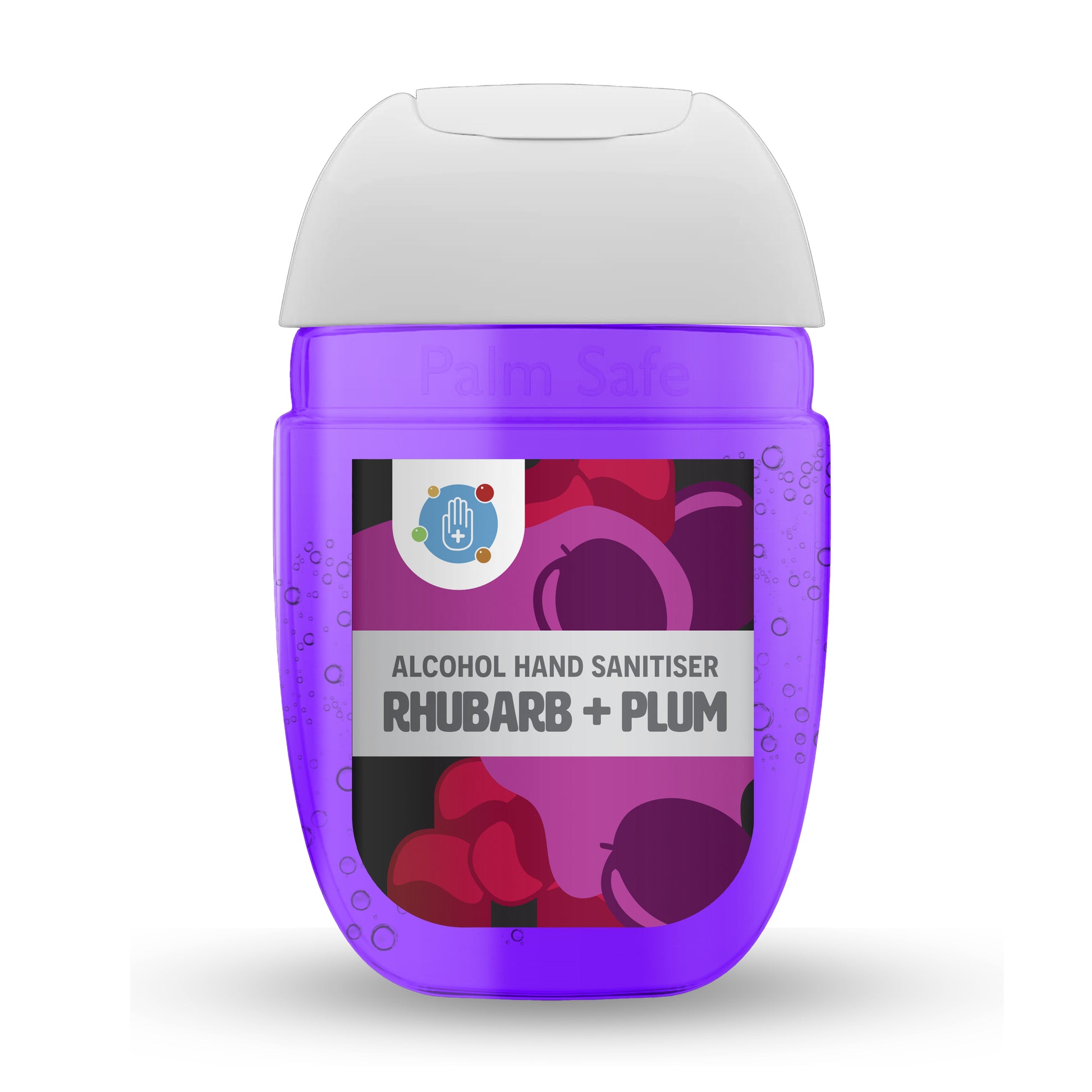 30ml Pocket Bac of Palm Safe Rhubarb and Plum Hand Sanitiser